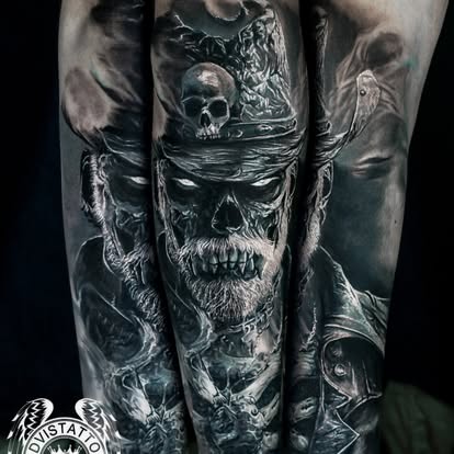 Tatovering inspirert av klassisk kunst